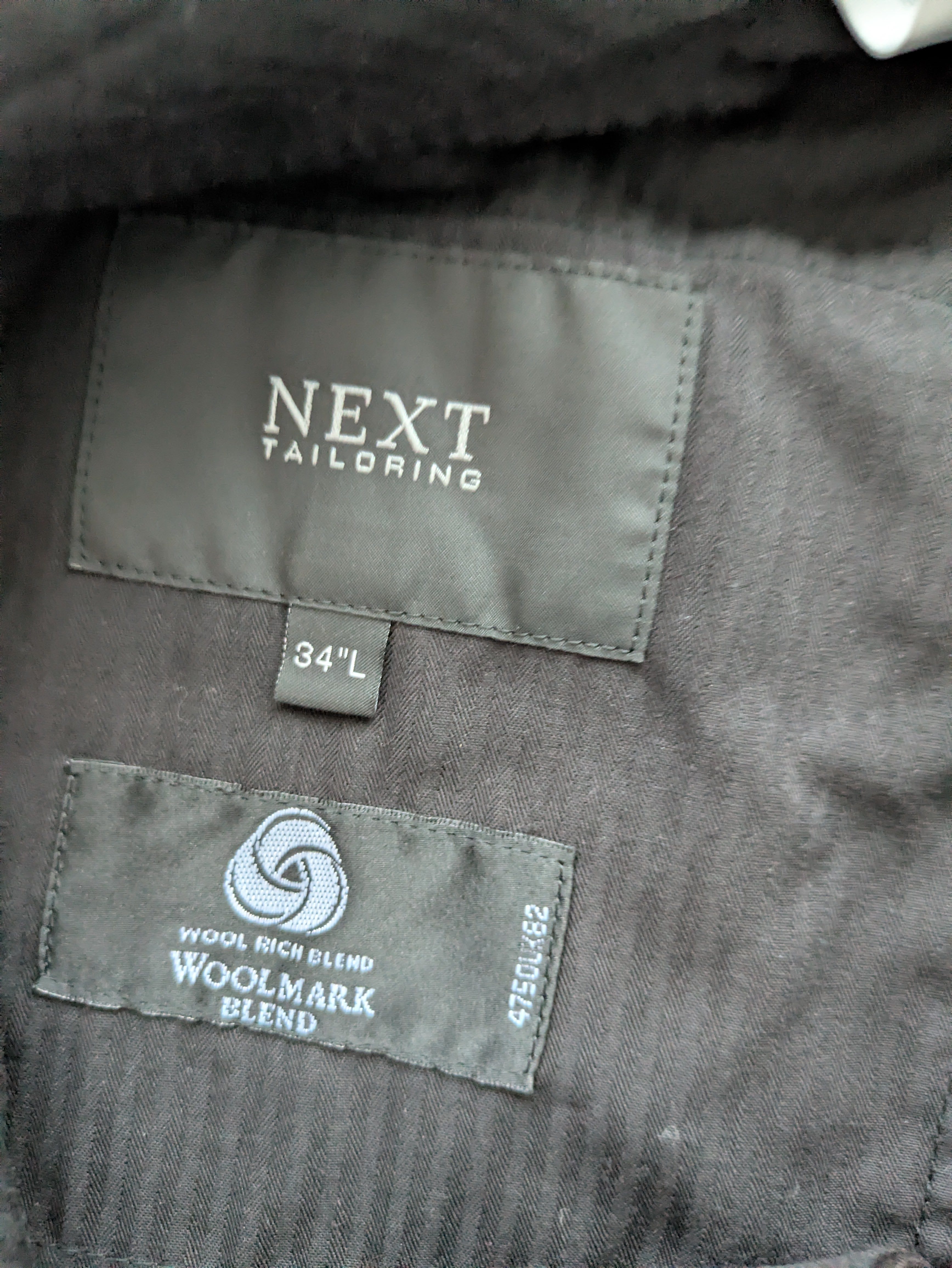 NEXT Tailoring Anzug (Sakko & Hose) – Gr. 52 Wolle – Bild 9