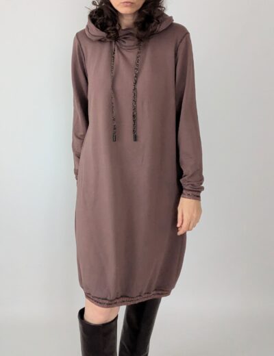 Sportliches Kapuzenkleid Gr.L