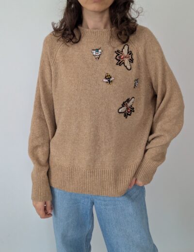 Baiserpullover mit Verzierungen Gr.S