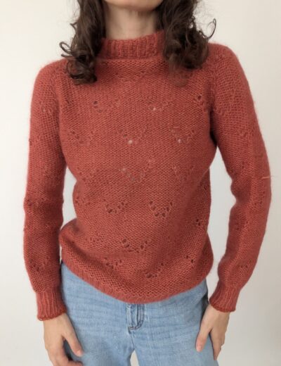 Wollstrickpullover , Gr XS/S