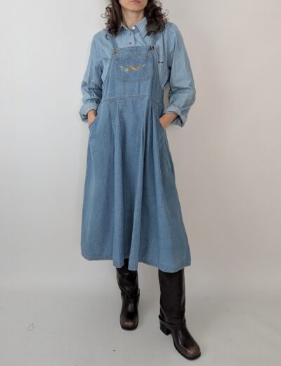 Latzkleid aus Jeans Gr.S