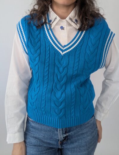 Blaue Weste XS/S